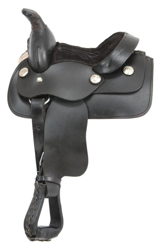 King Series Mini Smooth Western Saddle