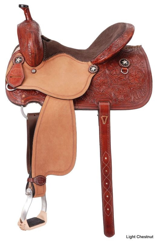 Royal King Bridge City Barrel Saddle