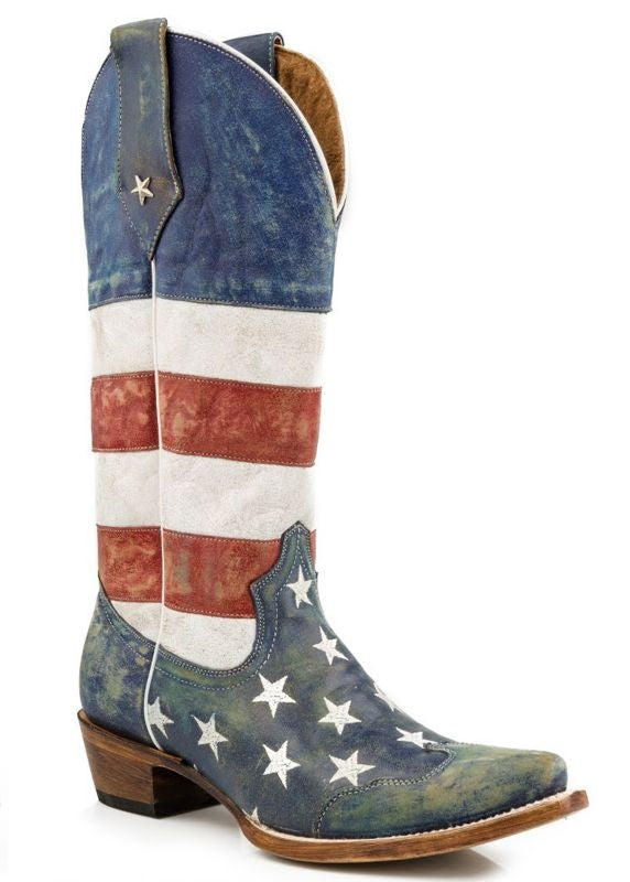 Roper Ladies American Flag Boot