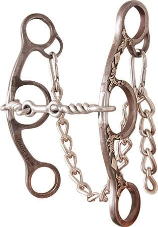 Sherry Cervi Diamond Twisted Dogbone Short Gag Bit