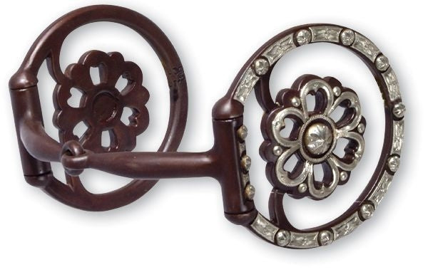Classic Equine Clover Snaffle D-Ring Bit