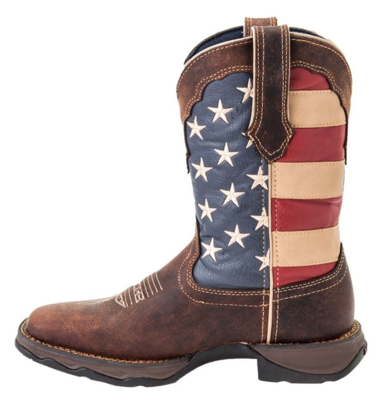 Durango Lady Rebel Patriotic Pull-On Boots