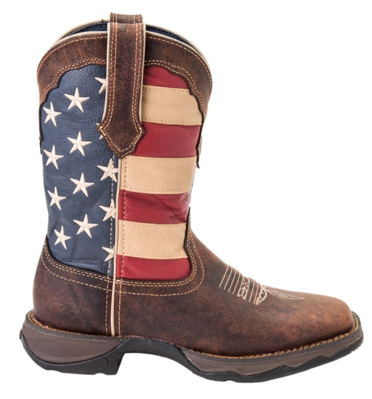 Durango Lady Rebel Patriotic Pull-On Boots