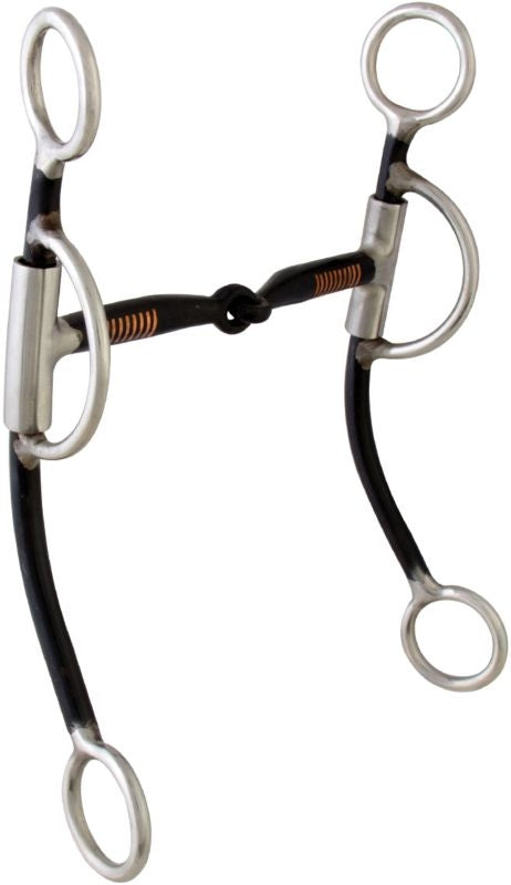 Westen BS Sweet Iron Snaffle Long Double Rein Bit