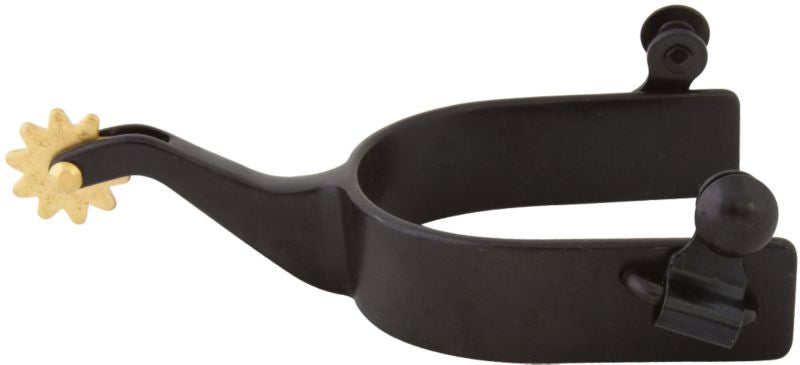Western BS 10pt Mens Roping Spurs