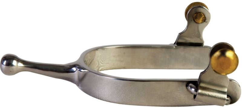 Western SS Knob End Ladies Cutting Spurs