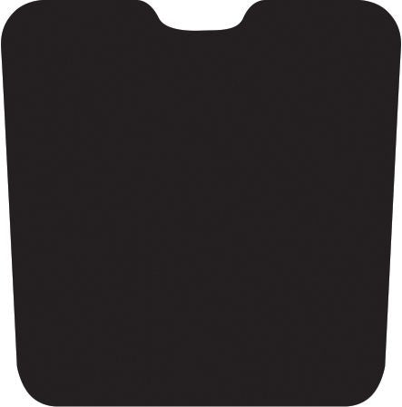 Cashel Western Square Cushion Pad 1in