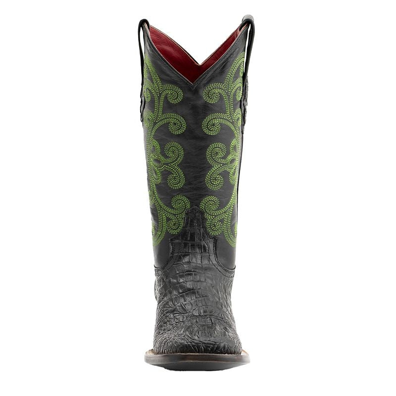 Ferrini Ladies Print Caiman Croc Boots