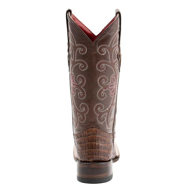 Ferrini Ladies Print Caiman Croc Boots