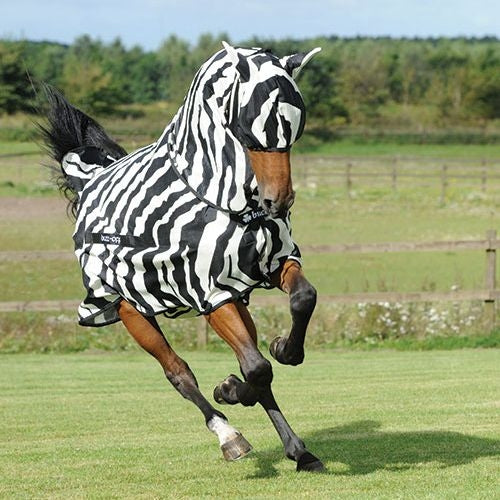 Bucas Zebra Fly Mask