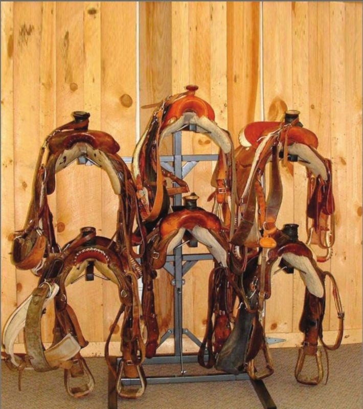 Equi Racks Horseman 6 Saddle Rack