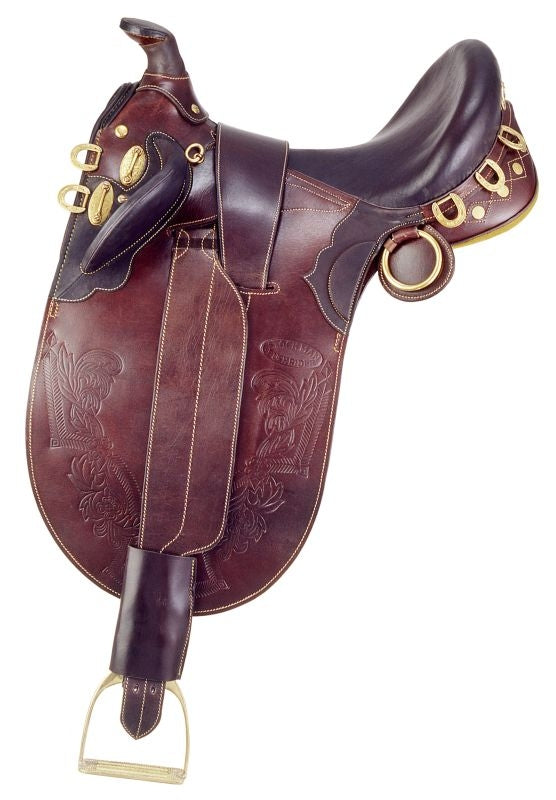 AOC Stockman Bush Rider Saddle Package w.Horn