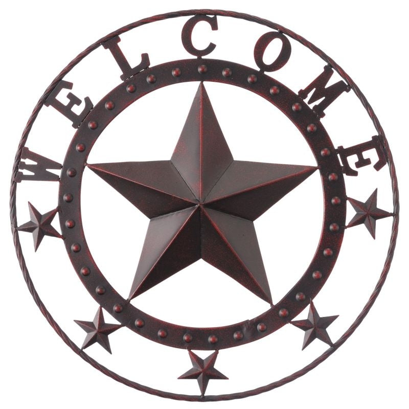 Welcome Wall Decor Star