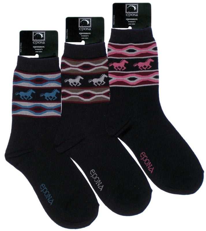 Free Epona Saddle Blanket Socks Assorted