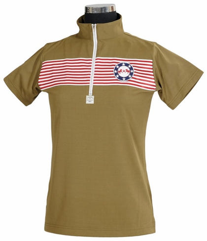 Equine Couture Ladies Patriot S/S Polo