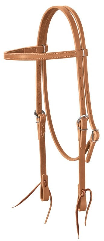 Weaver Harness Leather Browband Headstall