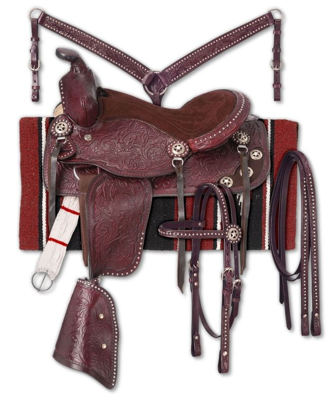 King Series Jr. Plainsman II Saddle Package