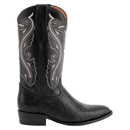 Ferrini Mens Teju Lizard Rnd Toe Boots