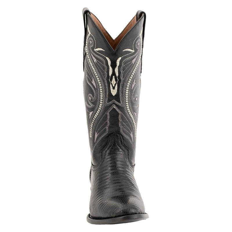 Ferrini Mens Teju Lizard Rnd Toe Boots