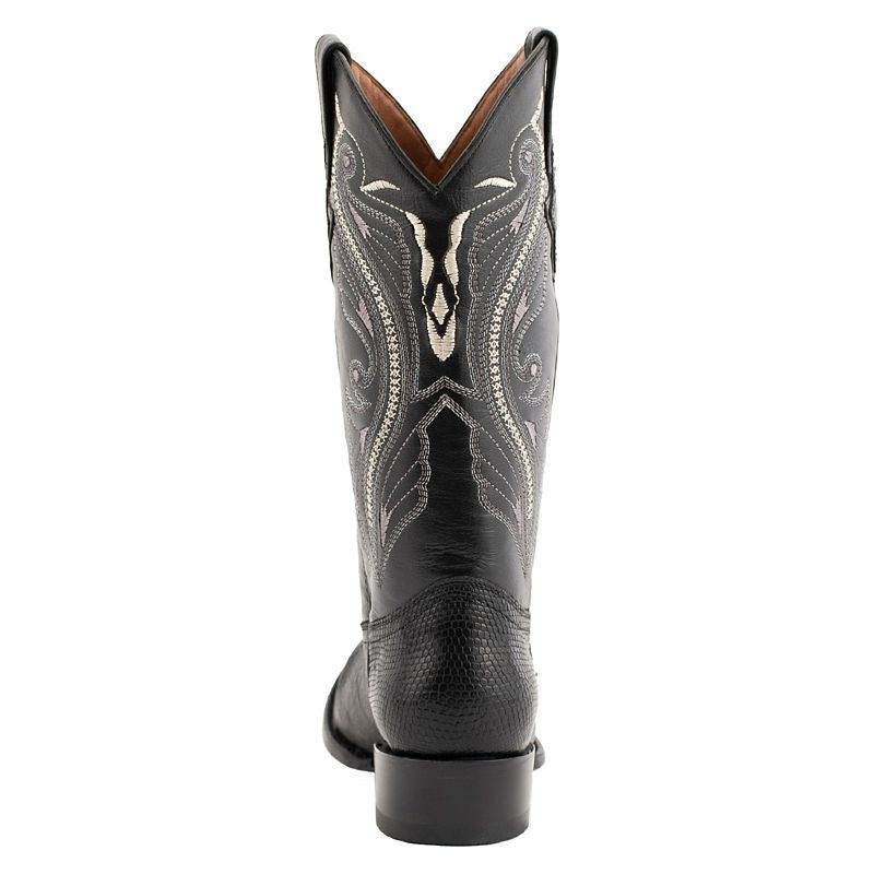 Ferrini Mens Teju Lizard Rnd Toe Boots