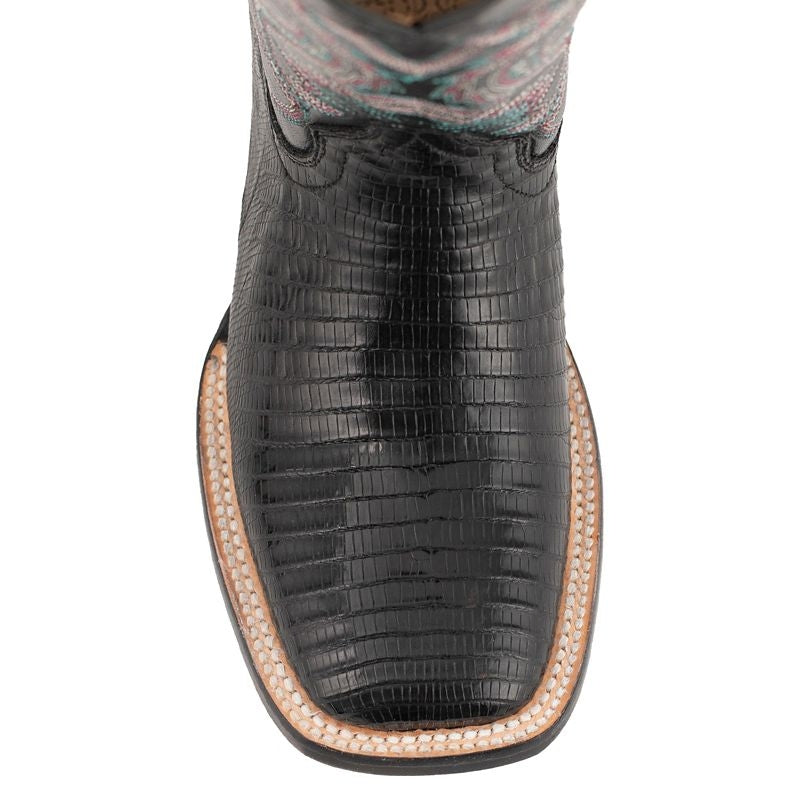 Ferrini Ladies Teju Lizard Sq Toe Boots