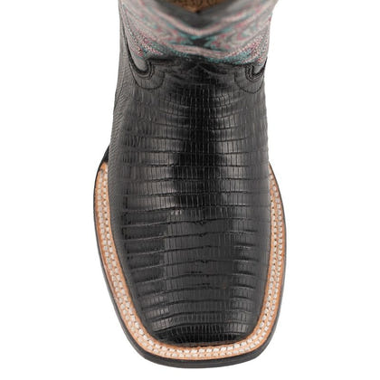 Ferrini Ladies Teju Lizard Sq Toe Boots