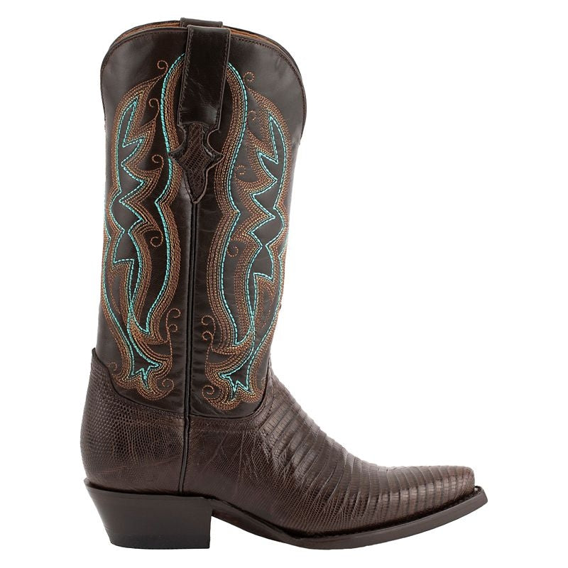 Ferrini Ladies Teju Lizard Snip Toe Boots