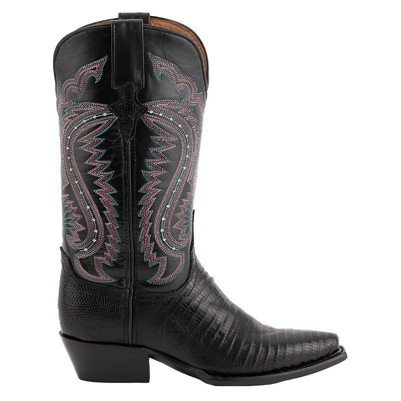 Ferrini Ladies Teju Lizard Snip Toe Boots