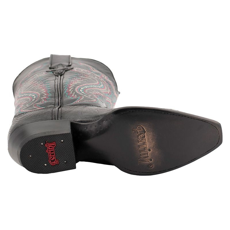 Ferrini Ladies Teju Lizard Snip Toe Boots