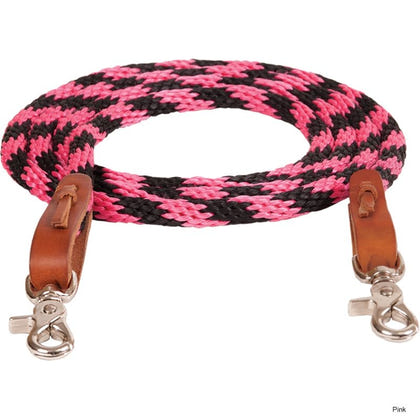 Mustang Round Braided Trail Reins