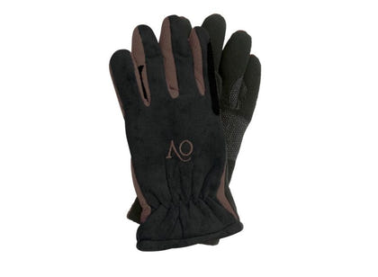 Ovation Ladies Polar Suede Fleece Gloves L Nvy/Blk