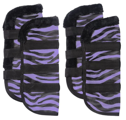 Tough1 Zebra Mesh Fly Boots