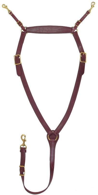 Tucker Montreal Breast Strap with Brass