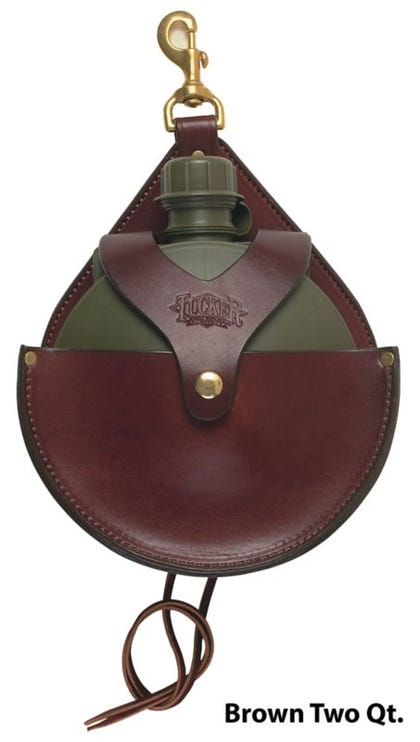Tucker Canteen and Holder with Brass