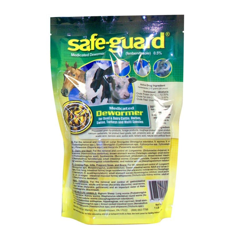 Safe-Guard 0.5% Alfalfa Multi-Species Pellets