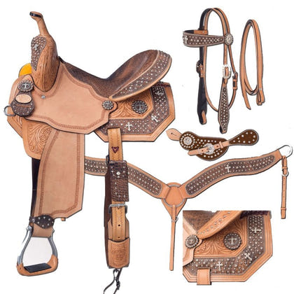 Silver Royal Desert Faith Saddle Package