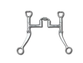 Myler SS 7 Flat Shank Correctional High Port