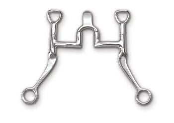 Myler SS 7 Flat Shank Correctional Cathedral Port