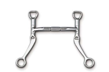 Myler SS 7 Flat Shank Sweet Iron Mullen Barrel