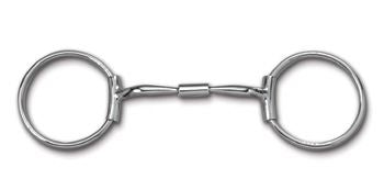 Myler SS C Sleeve Ring Comfort Snaffle Wide Barrel