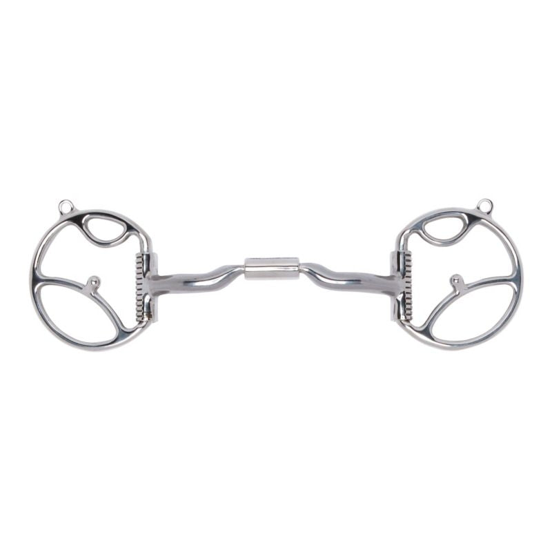 Myler Western 2 Hook Low Port Comfort Snaffle