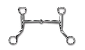 Myler SS 5 HBT Shank Sweet Iron Snaffle 7/16