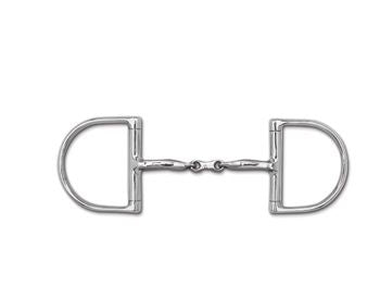 Myler SS 3 3/4 Dee with out Hooks French Link Snaffle