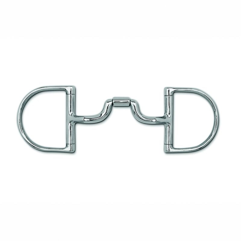 Myler SS 3 3/4 Dee with out Hooks Low Port Barrel
