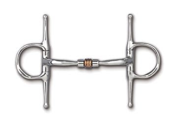 Myler SS Full Cheek Comfort Snaffle Copper Roller