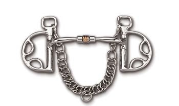 Myler SS Kimberwick Comfort Snaffle Copper Roller
