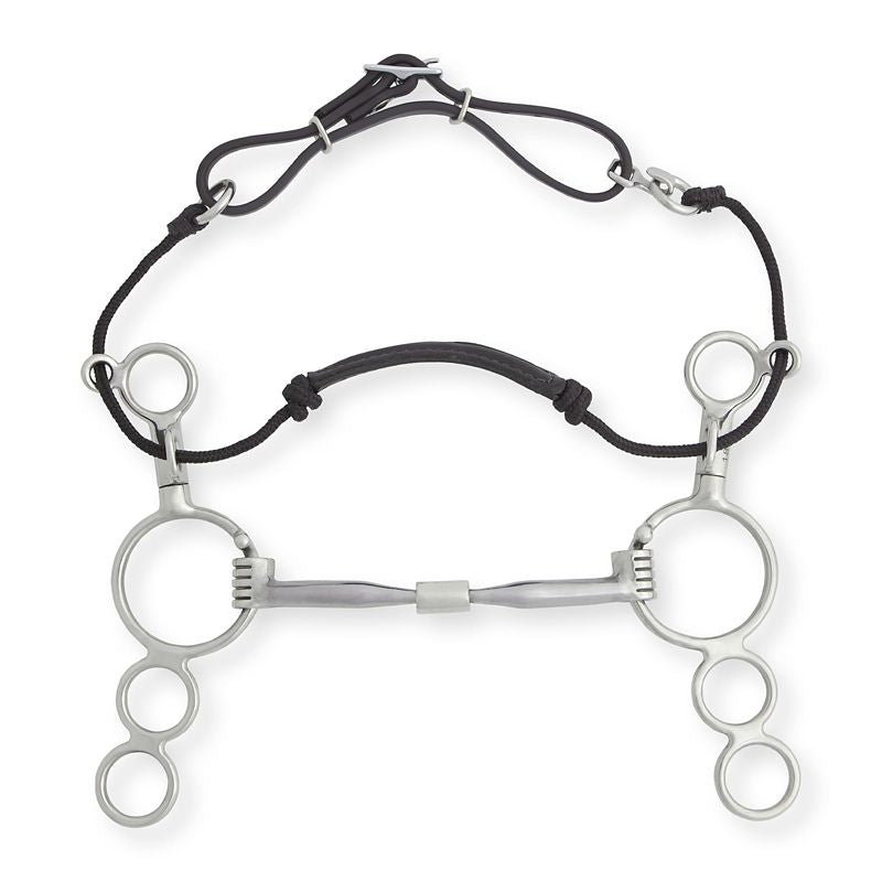 Myler SS 3Ring Combo Bit 6 Shank Comfort Snaffle