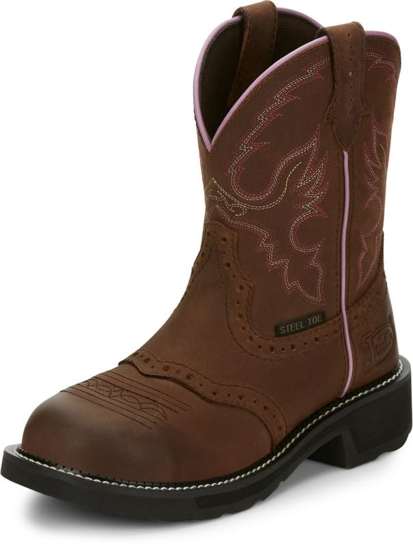 Justin Ladies Gypsy Wanette Steel Toe Work Boots