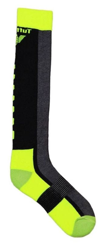 TuffRider Ventilated Neon Socks