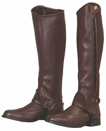 TuffRider Grippy Grain Half Chap Tall